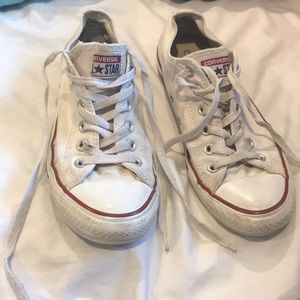 white converse all stars size 6